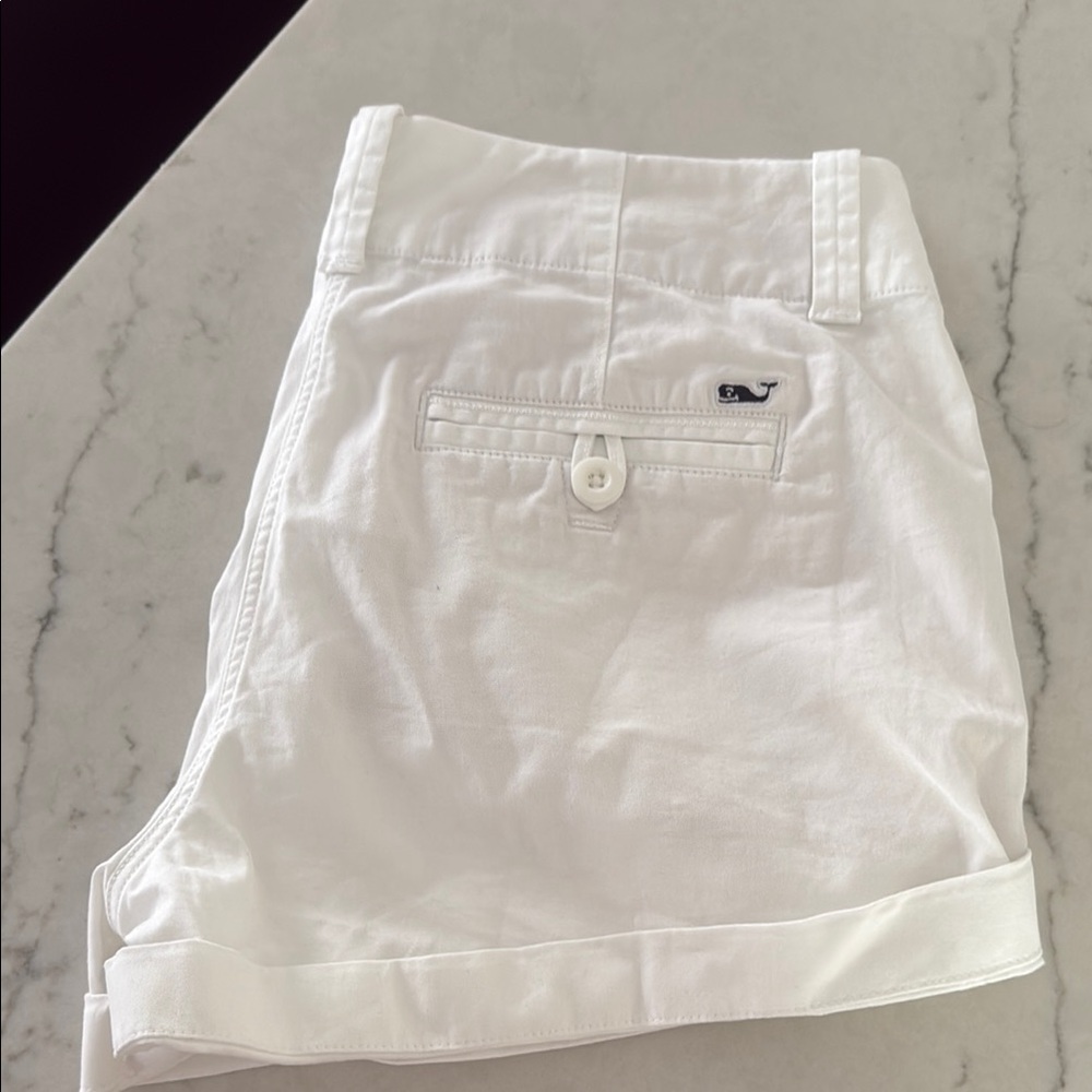 Women's White Shorts
